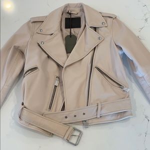 Allsaints Balfern Leather Biker Jacket